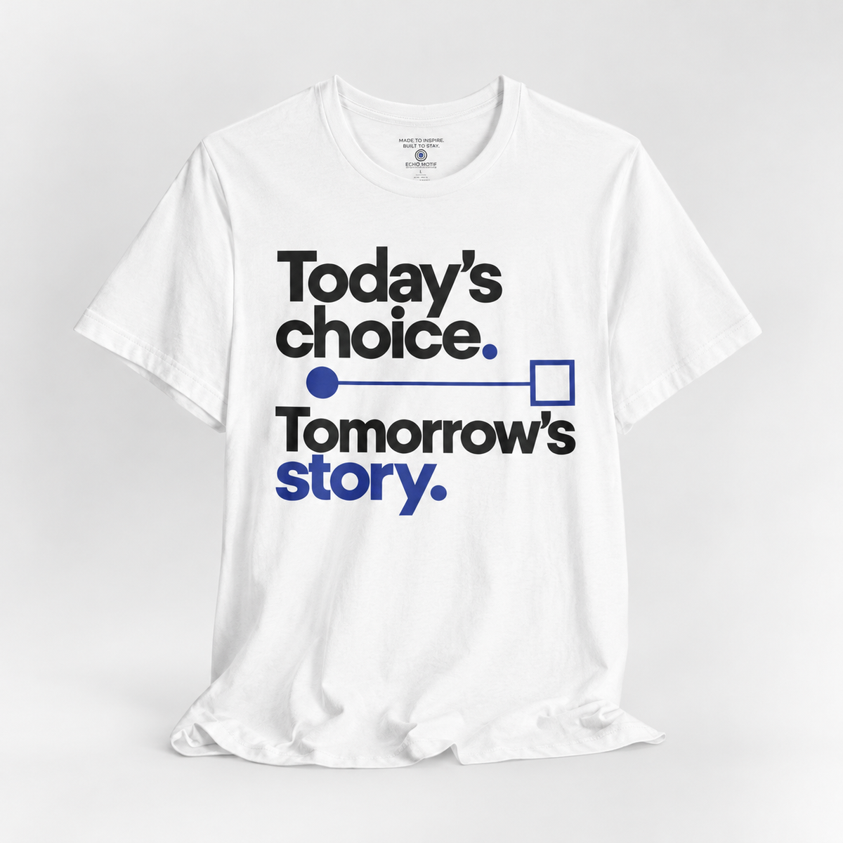 Echo Motif open shirt — White