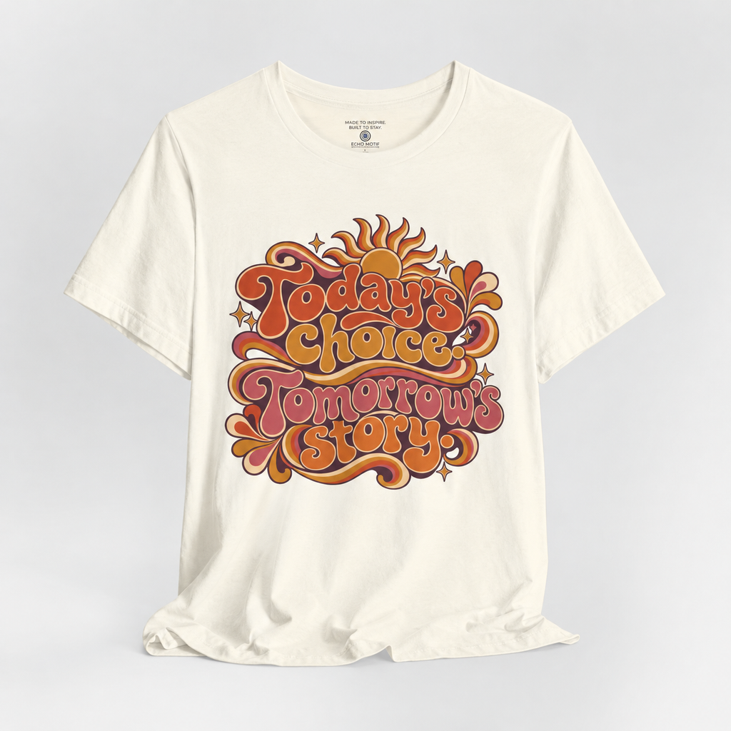 Echo Motif open shirt — Natural