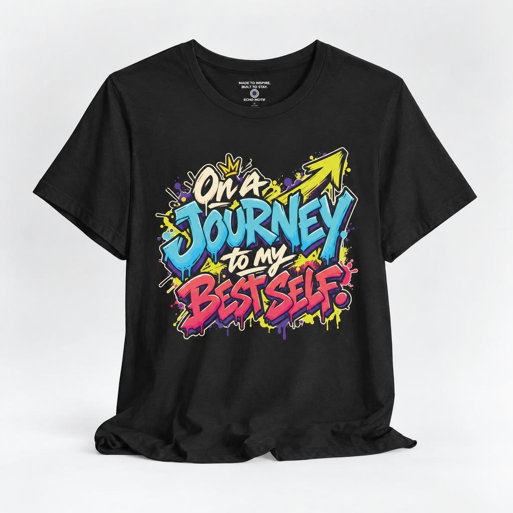 Echo Motif open shirt — Black