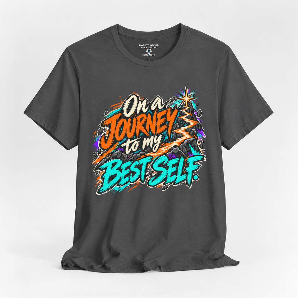 Echo Motif open shirt — Asphalt