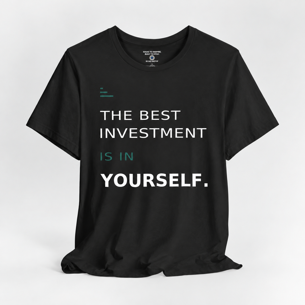 Echo Motif open shirt — Black