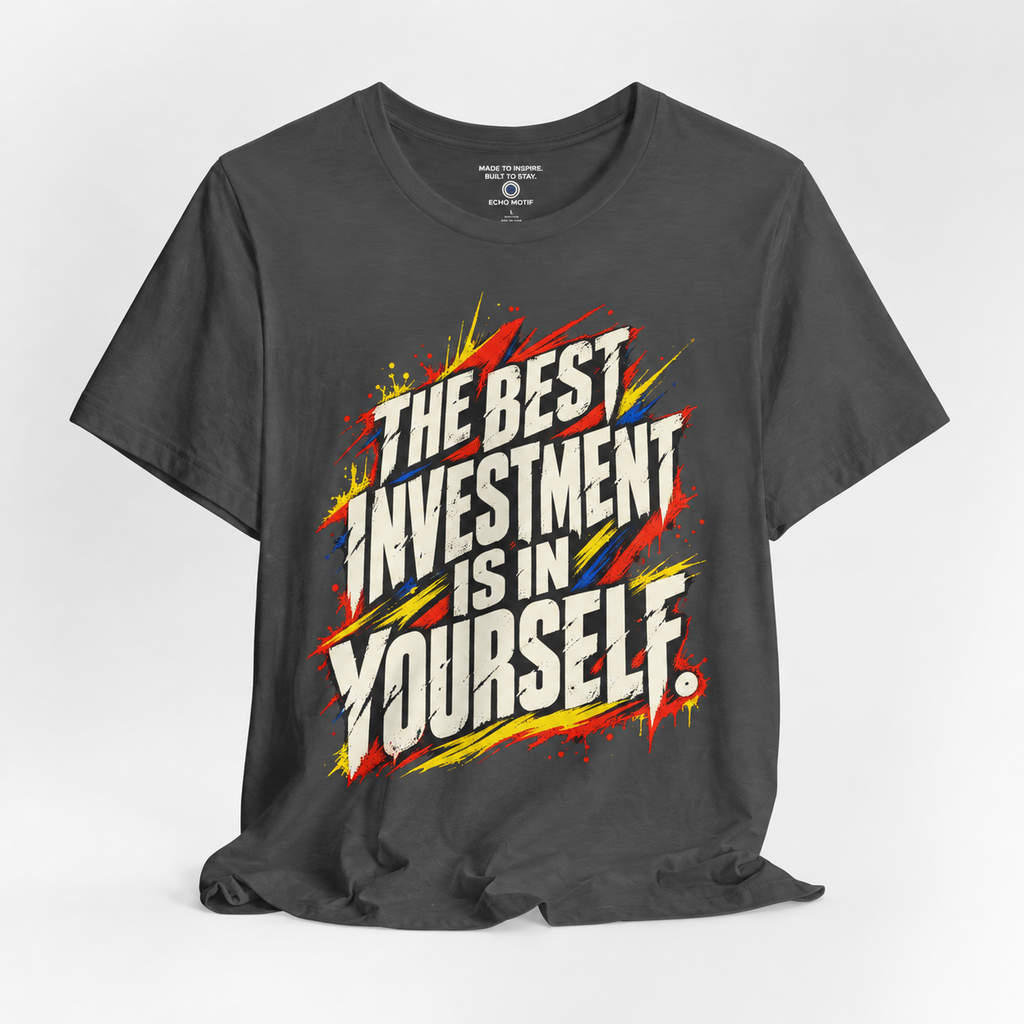 Echo Motif open shirt — Asphalt