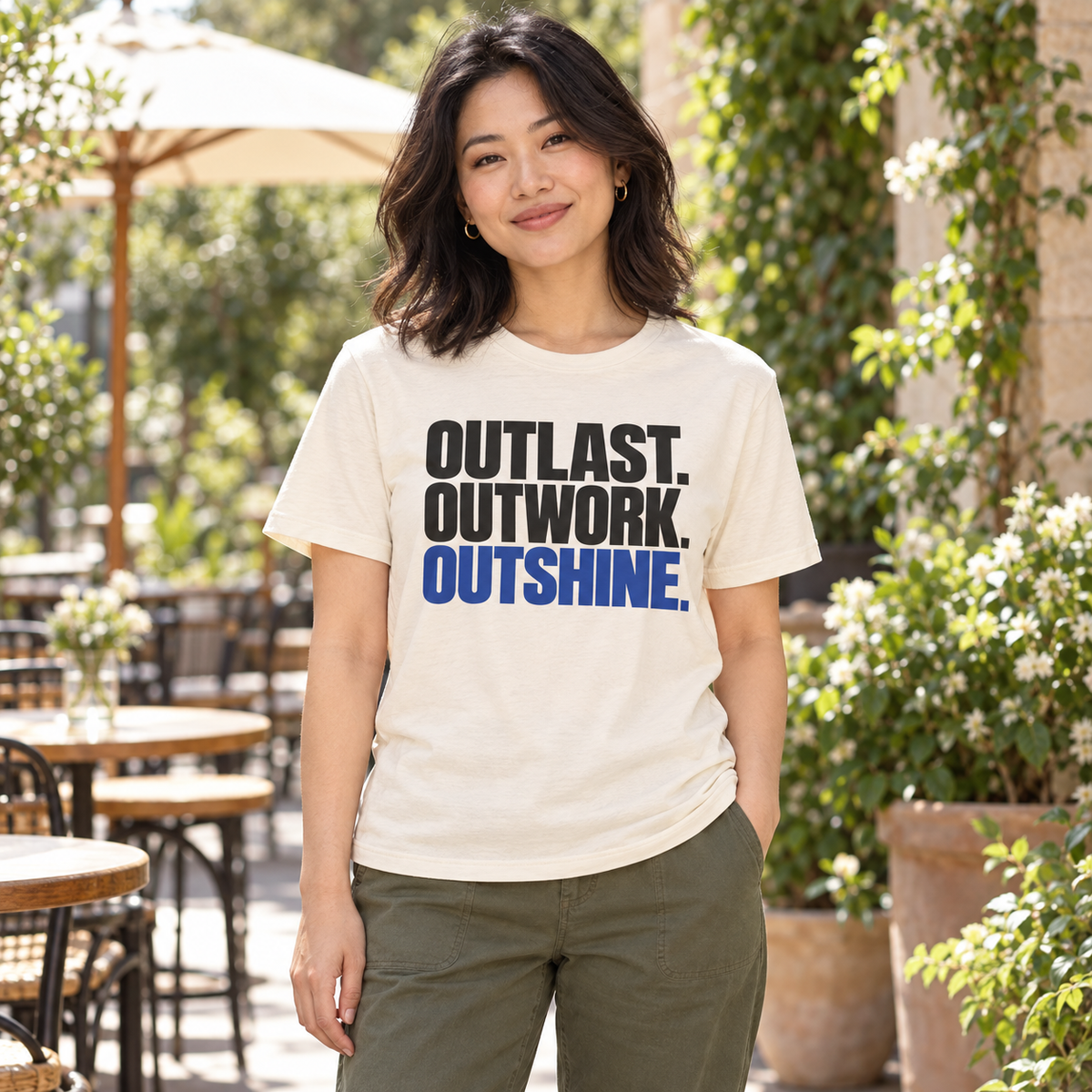 Outlast. Outwork. Outshine. — Simple & Direct — Natural — lifestyle