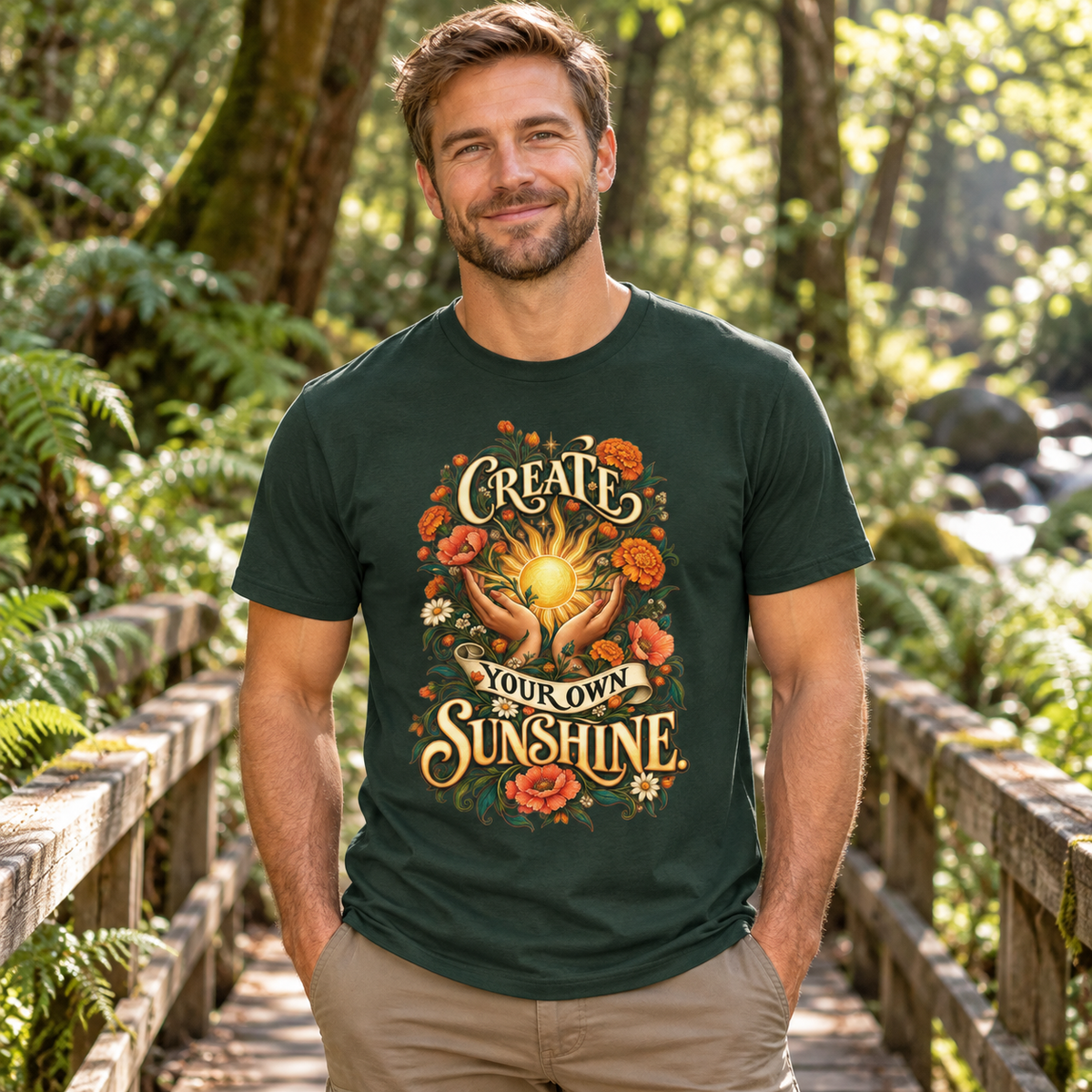 Create Your Own Sunshine. — Inspirational & Artistic — Forest — lifestyle