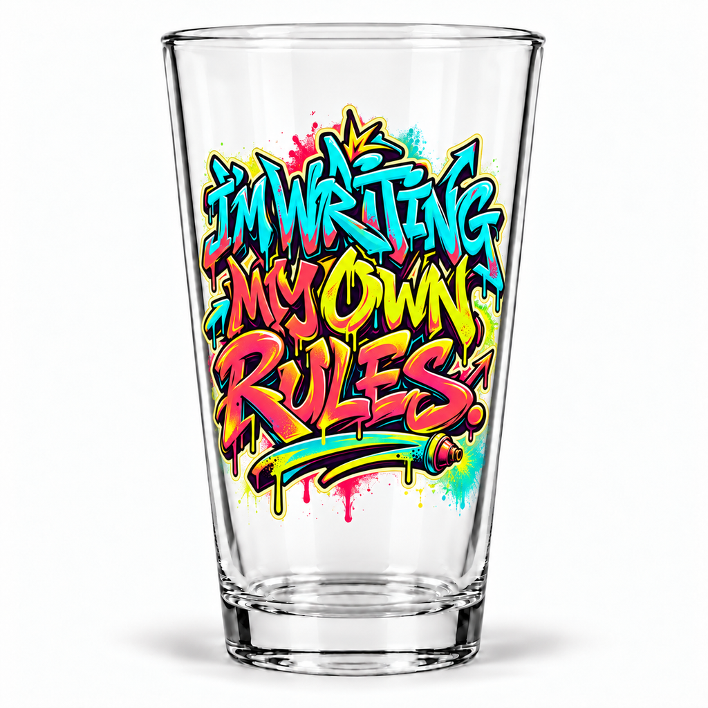 I’m Writing My Own Rules. — Graffiti & Street Art — pint — hero