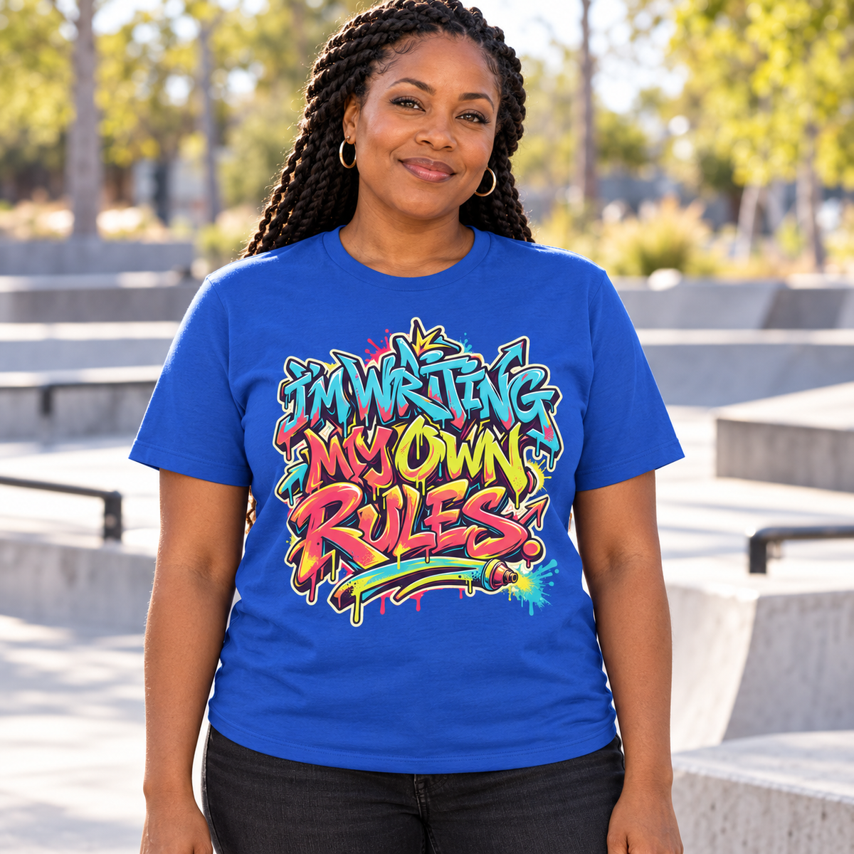 I’m Writing My Own Rules. — Graffiti & Street Art — True Royal — lifestyle