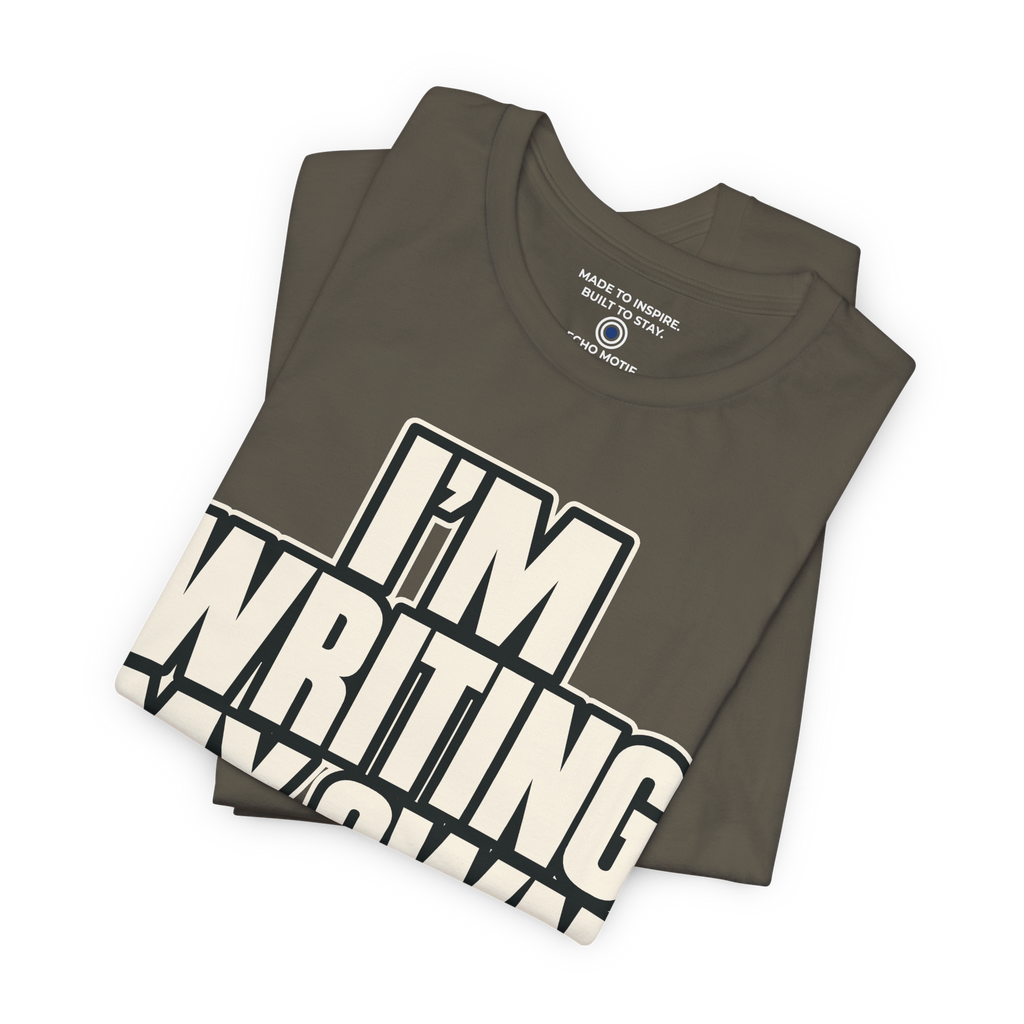 I’m Writing My Own Rules. — Simple & Direct — Army — folded