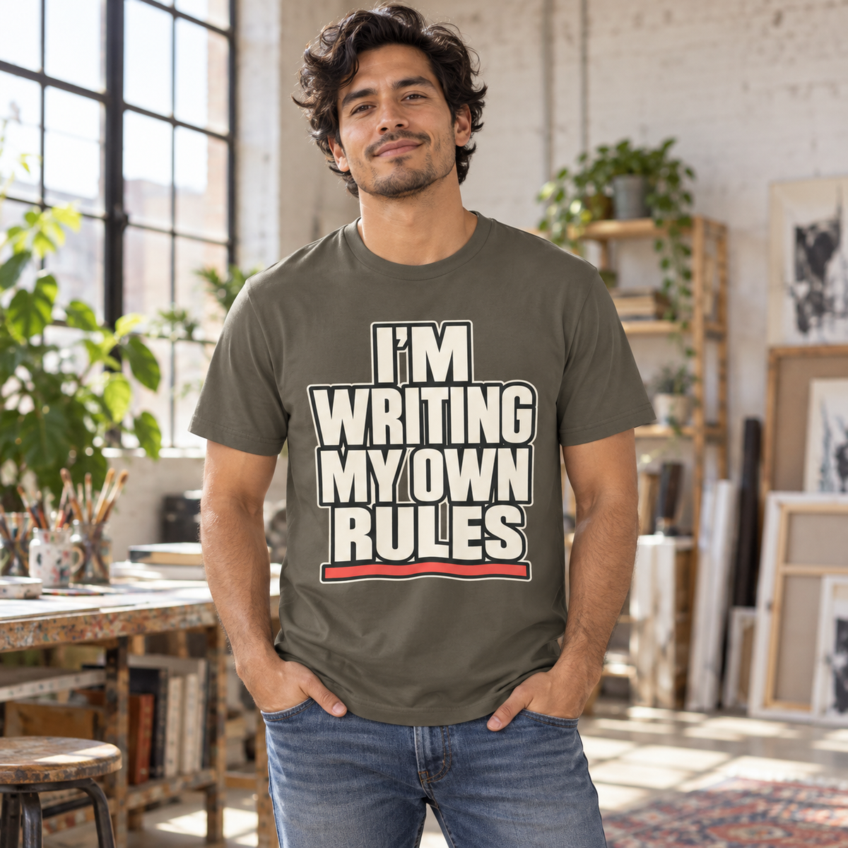 I’m Writing My Own Rules. — Simple & Direct — Army — lifestyle