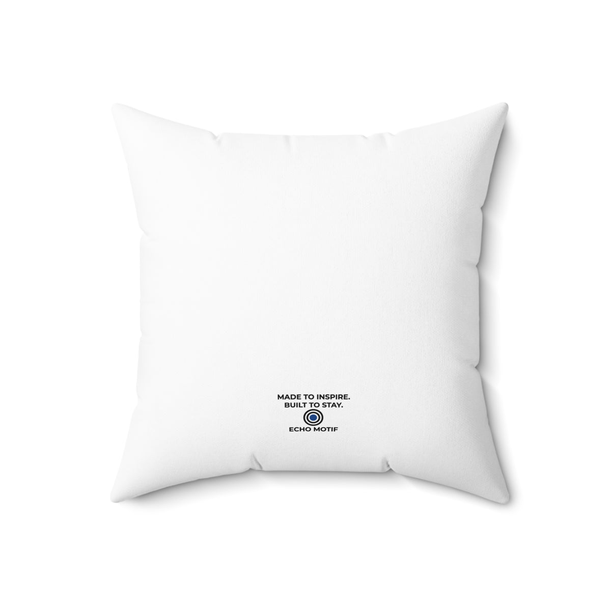 Create Your Own Sunshine. — Retro & Psychedelic, white pillow — 18-inch back with Echo Motif branding